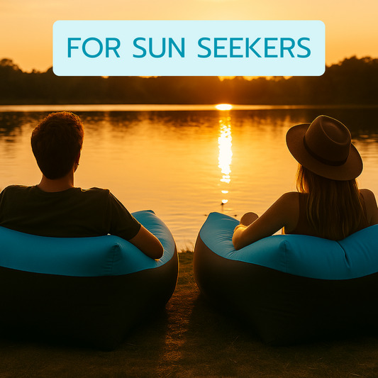 Beach Master Festival and Beach Inflatable Lounger