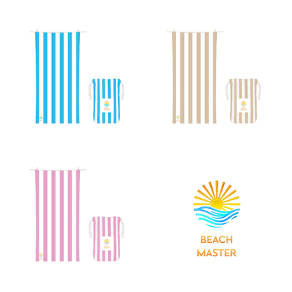 Beach Master Microfibre Towel - 160x80cm