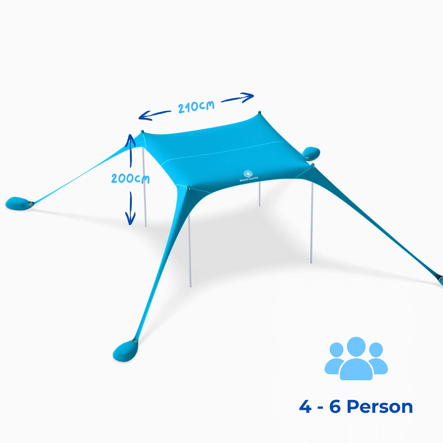 Easy Assemble Lightweight Beach Canopy