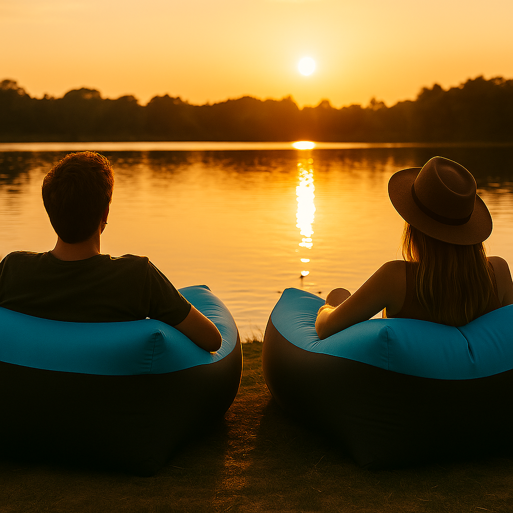 Beach Master Inflatable Lounger